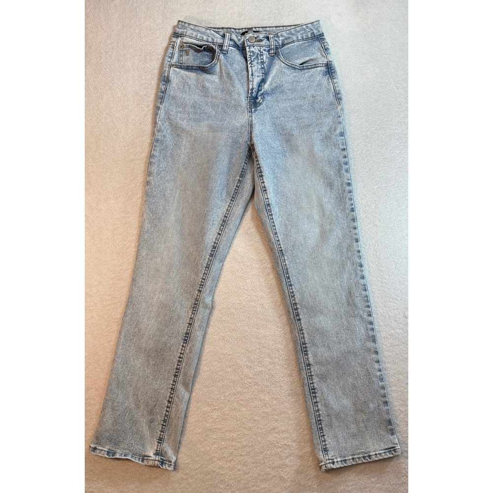Frye Womens High Rise Straight Leg Jeans Light Wash Blue Size 4/27 QS23020DL
